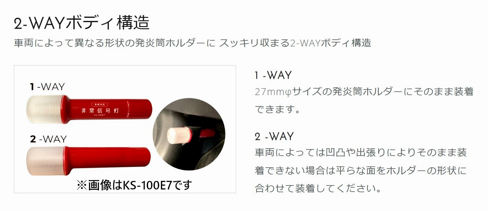 Amazon | 小林総研 ライト付きLED非常信号灯 高輝度LEDチップ採用 車検